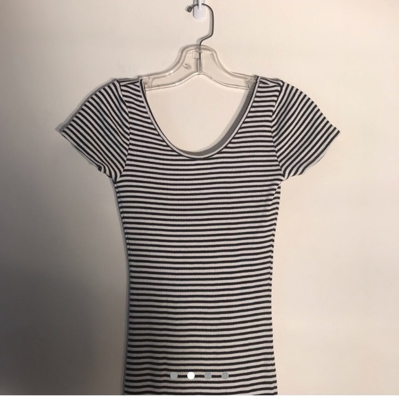 Garage Striped Bodycon Dress - Picture 2 of 3